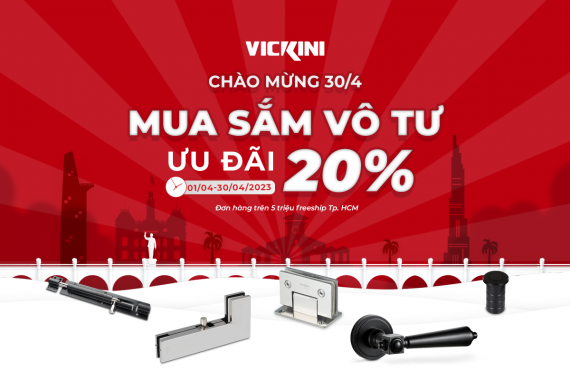 CHÀO MỪNG 30/4 - MUA SẮM VÔ TƯ