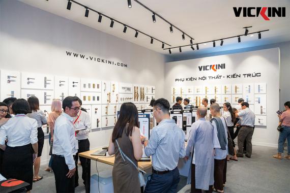 VICKINI BOOTH ATTRACTED VISITORS AT VIETBUILD 2020 – HCMC