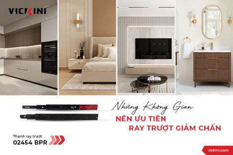 NHỮNG KHÔNG GIAN NÊN ƯU TIÊN RAY TRƯỢT GIẢM CHẤN