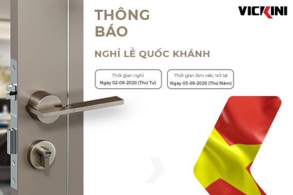 THÔNG BÁO NGHỈ LỄ QUỐC KHÁNH 2- 9