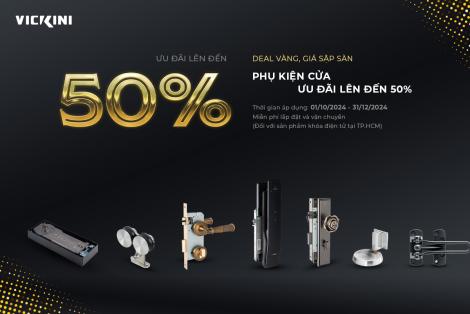 [SIÊU SALE MÙA HÈ] KHÓA ĐIỆN TỬ ƯU ĐÃI LÊN ĐẾN 50%