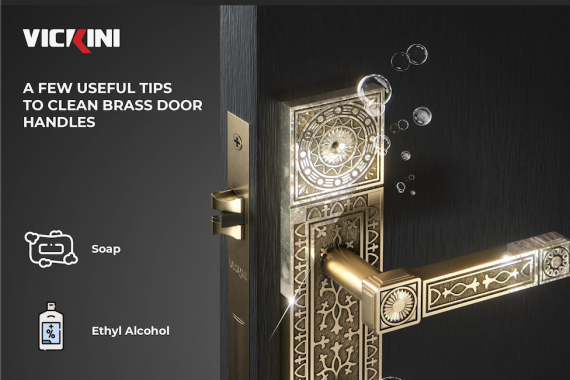 A FEW USEFUL TIPS TO CLEAN BRASS DOOR HANDLES