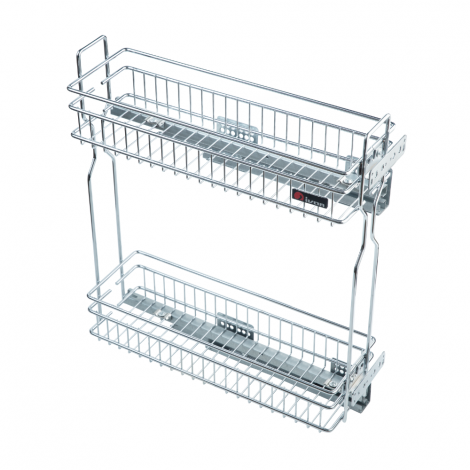 VICKINI square wire put-out spice basket