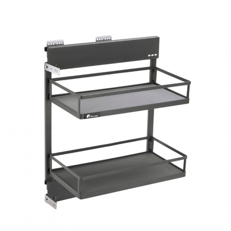 VICKINI square wire put-out spice basket