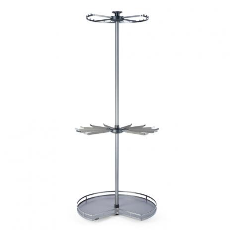 VICKINI 3 layer rotating rack