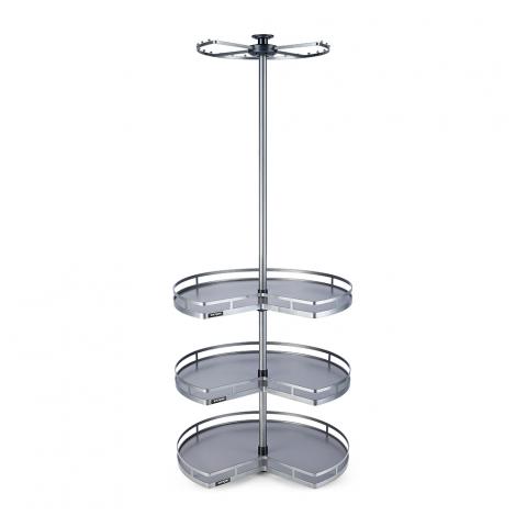 VICKINI 4 layer rotating rack