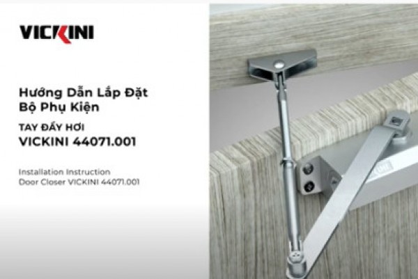 Installation Instruction Door Closer VICKINI 44071.001