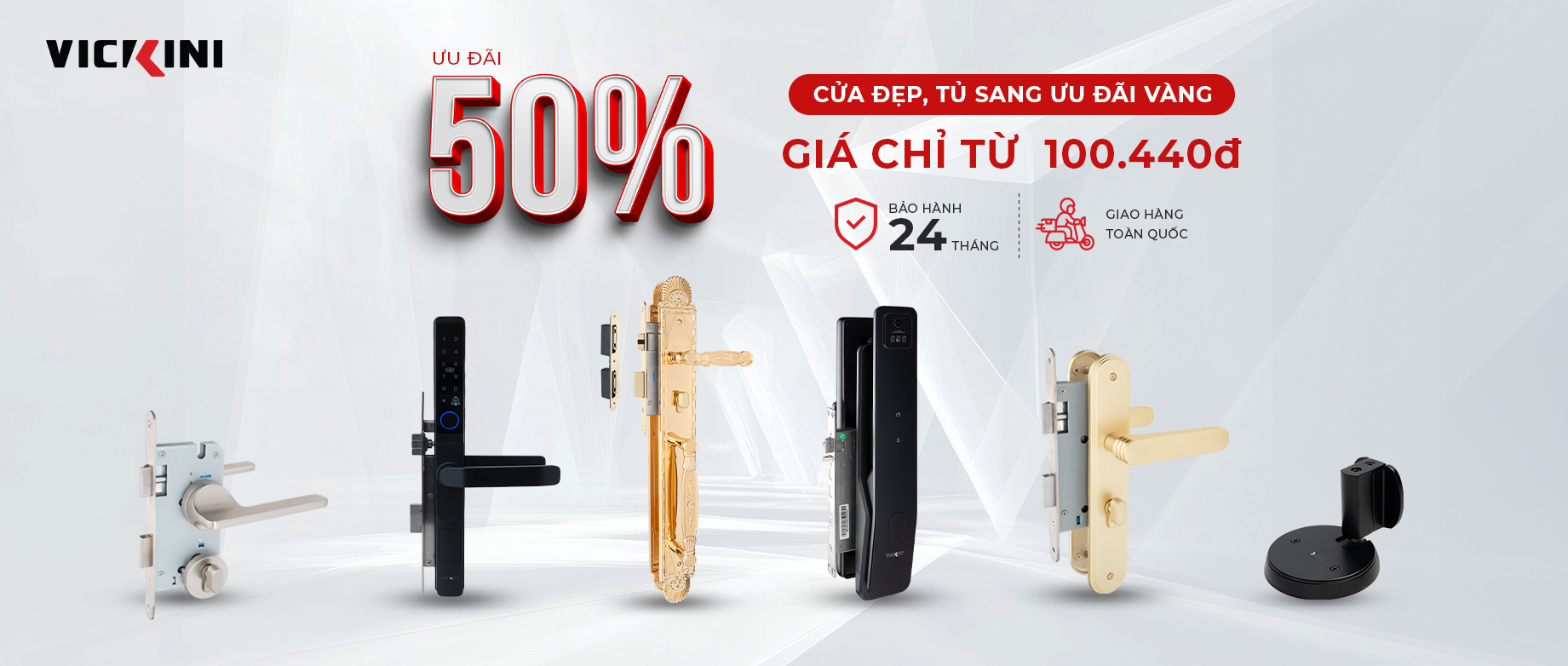 [Phụ kiện cửa] CỬA ĐẸP, TỦ SANG - ƯU ĐÃI VÀNG